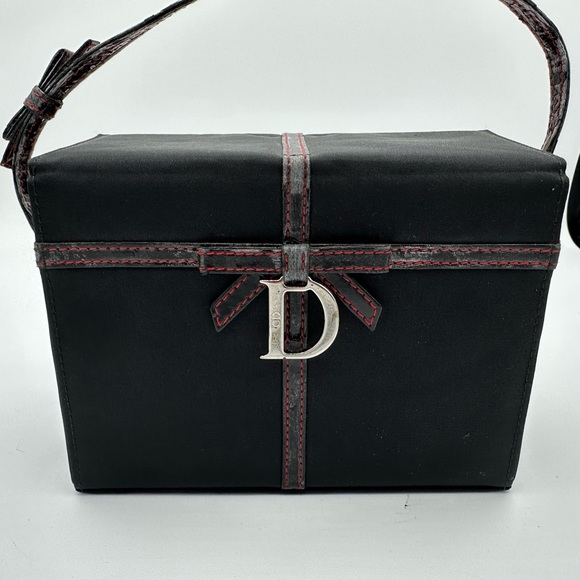 Christian Dior Vintage Nylon Beauty Box Shoulder Bag - Picture 1 of 7
